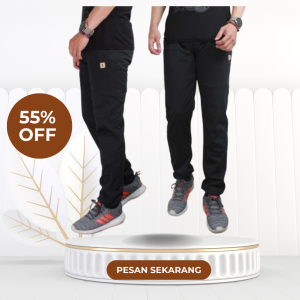 CELANA JOGGER BABY TERRY LONG PANTS R-663