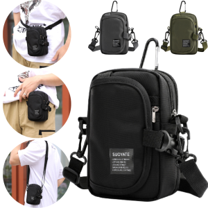 Waterproof Mobile Phone Pocket Bag Card Holder Case Pouch Crossbody Shoulder Purse Outdoor Waist Bag Mini Bag Holster