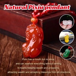 Chalcedony Pendant Tassels Red Agate Chalcedony Gemstone Pendant Brave Destiny Suspension Auspicious