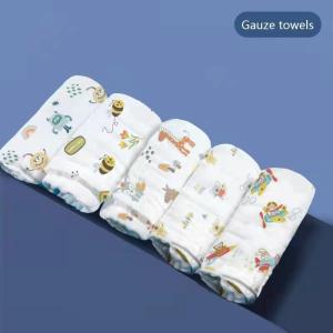 100% Cotton 6 Layer Handkerchief  六层纯棉纱布柔软吸水婴幼儿童巾