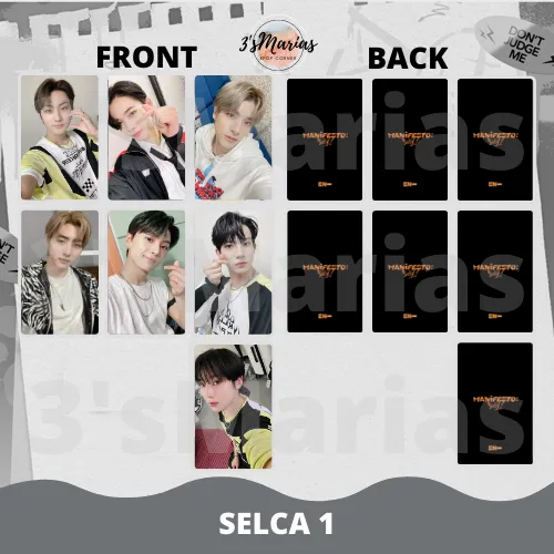 NEW ENHYPEN MANIFESTO DAY ONE PHOTOCARD SETS WITH FREEBIES (3s