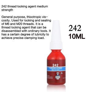 10ml 242/243/271 Threadlocker/Metal Glue Strong Original/Screw Seal Glue/ Threadlocker Glue