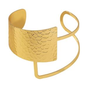 Có thể điều chỉnh phóng đại Vòng đeo tay khuyết cho nữ hoài cổ hiphop Punk Bangle hình học không thường xuyên dây đeo cổ tay phụ kiện