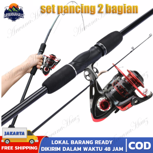 (COD) pancing 1 set lengkap kuat / pancing casting full set / joran pancing 1 set murah Tongkat Dan Gulungan Pancing 1.8M 2.1M 2.4M / joran murah cuci gudang / Set Alat Pancing Murah Pancing 1 Set Murah Dan Kuat / pancingan reel 1 set lengkap murah