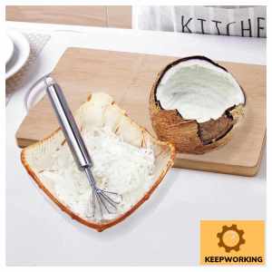 KEEPWORKING 1PCS Coconut Grater Fish Scale Planer Shaving Tool For Fruit Vegetable Kitchen