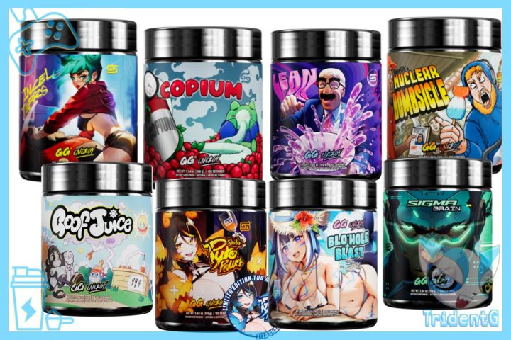 Gamer Supps GG Energy Formula tub (100 servings) GamerSupps GG gaming