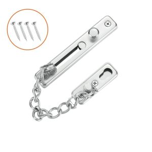 Chốt cửa dây xích an toàn inox 304 gắn cửa bảo vệ phòng cho chung cư phòng ngủ -Lumbley