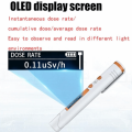 DJRGS Thiết bị cầm tay Máy dò bức xạ hạt nhân Di động Loại bút Máy đếm Geiger Kỹ thuật số Liều lượng cá nhân Máy đo liều lượng Sử dụng cá nhân. 