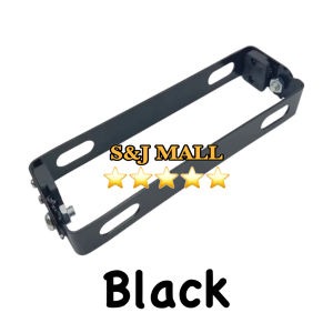 Universal License Plate Frame Holder for Motorcycle Adiustable Foldable Alloy