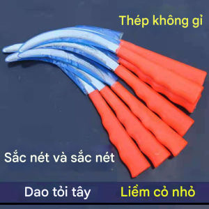 Lưỡi hái nhỏ răng cưa - Dụng cụ làm vườn cắt cỏ có tay cầm bằng nhựa cần thiết cho các dụng cụ nông trại-CA666