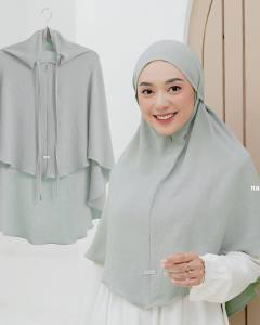 Bergo Crinkle Air Flow Terbaru Kerudung Instan Dewasa Hijab Pet Antem Terhits Jilbab Super Bergo Maryam Crinkle airflow