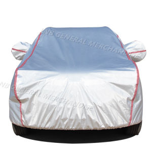 Honda Jazz Car Cover Selected High Density Polyester Fabric Strong and Durable Water Resistant With Zipper and Belts 2M