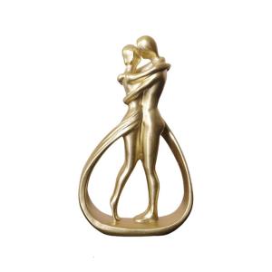 Resins Abstract Art Huggings Couple Statues Nordic Lover Figure Wedding Gift Accessories Objects Tabletop Decoration