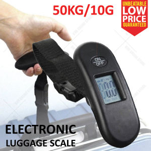 40kg/100g Electronic Digital Luggage Scale Portable Weighing Travel Suitcase / Penimbang Bagasi
