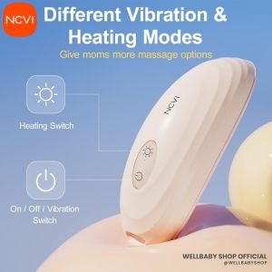 NCVI เครื่องนวดกระตุ้นน้ำนม Lactation Massager 2 in 1 ให้ความร้อน พร้อมการนวด รุ่น 9229