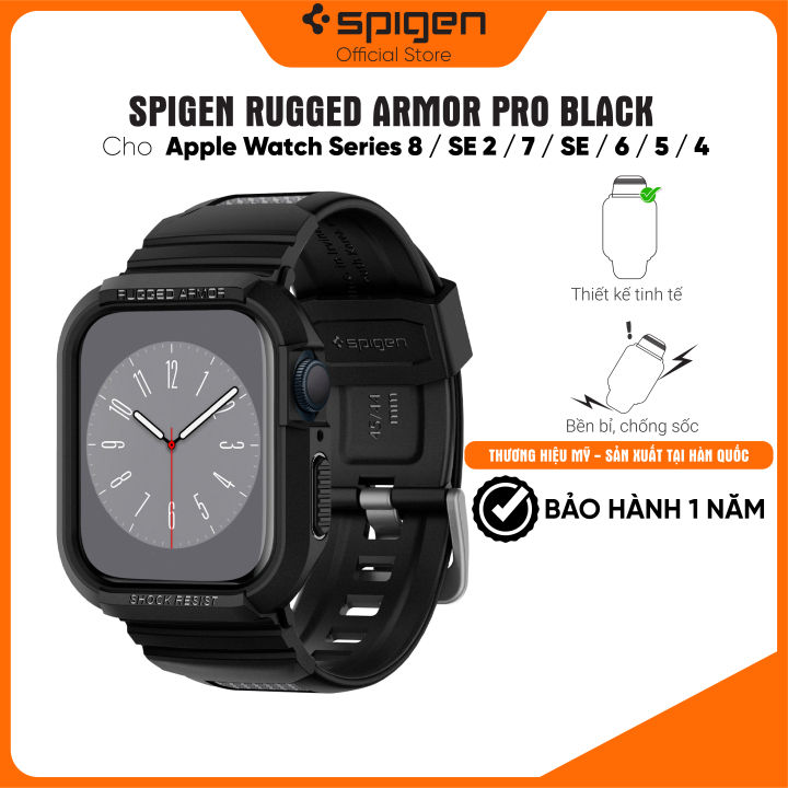 Ốp Spigen Rugged Armor Pro cho Apple Watch Series SE