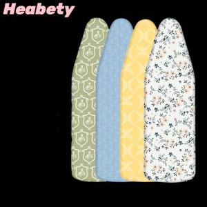 Heabety Durable Ironing Board Cloth New Heavy Heat Resistant Thickened Ironing Board Cover Pad Universal Laundry Supplies Printed Padded