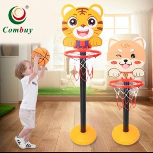 Mainan Anak Ring Basket Champion Basketball Karakter Animal - Tiang Ring Bola Basket