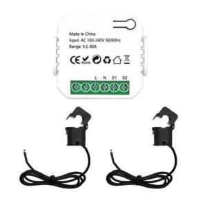 1/2 Channel Power Monitors APP Control Power Monitors Solar System Bidirectional Monitoring Meter