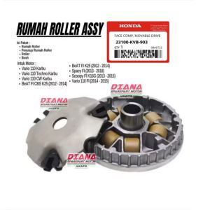 Rumah Roller Assy Vario 110 Karbu Vario 110 techno Beat Fi Scoopy fi Vario 110 fi Spacy fi KVB