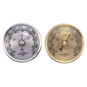 Professional Aneroid Barograph 70mm Diameter Meteorological Instrument Manual Reading Industrial Strength