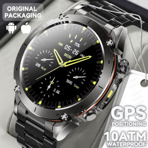 Smart Watch New Dual-Band Satellite GPS Smartwatch Ultra HD AMOLED Screen Compass 10ATM Waterproof Sport SmartBracelet Men Watch