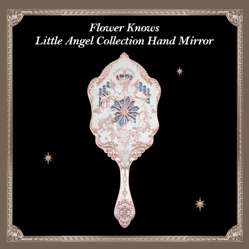 GIFT] Flower Knows Little Angel Collection Handheld Mirror | Lazada