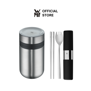 [Combo] Bình Đựng Thức Ăn Giữ Nhiệt Hai Ngăn WMF Dung Tích 200 - 500l và Bộ Đũa Thìa Cá Nhân 0605246030 | 1295056040