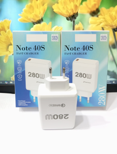 Batok Adapter 280W Fast Charger For INFNIX NOTE 40S Quick Charge3.0 Batok Casan Hp Fast Charging