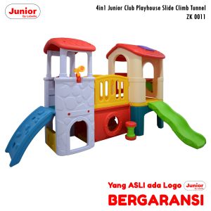 Official Garansi Resmi Junior Labeille ZK 0011 10in1 Club House Climb Tunnel Playground Perosotan Panjatan Terowongan Menara Rumah Rumahan Mainan Anak
