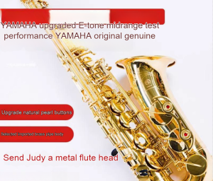 Yamaha alto saxophone wind instrument YAS-62 in E-flat key for beginners and professional performance