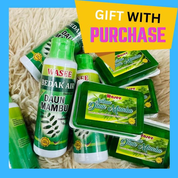 WASEE BEDAK AIR DAUN MAMBU ♦️ SABUN DAUN SEMAMBU ♦️ SABUN ECZEMA | Lazada