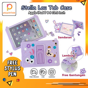 Casing iPad Gen Generasi 7 8 9 102 Inch 2019 2020 2021 Soft Case Anak Dewasa Casing Stella Lou Cover Kids Karakter Ungu Sandaran Lucu Cute Cewek Perempuan Anti Air