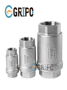GRIPO High End quality 304 Stainless Spring check valve foot valve one way spring check valve