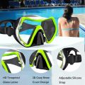Snorkeling Gear for Adults,Snorkel Mask Dry Top Snorkel Set Panoramic View Snorkel Gear Anti-Fog Scuba Diving Mask for Lap Swimming Snorkeling Diving Scuba Training Travel Snorkel Kit. 