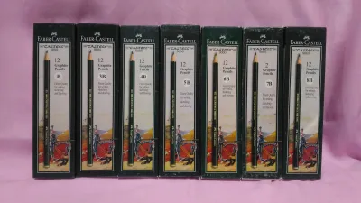 Pensil Faber Castell HB B 3B 4B 5B 6B 7B 8B ASLI ORIGINAL 1pcs Bagus READY STOCK