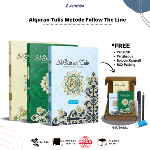 Al Quran Tulis Metode Follow The Line Juz 1-30 Alquran Tulis Sendiri
