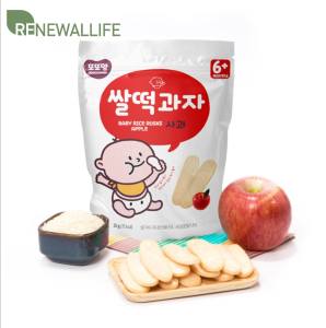 Ddoddomam Baby Rice Rusks (From Organic Rice) - Apple x 3 packs