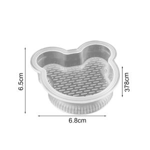 【Free Shipping】Cute Cartoon DIY Sushi Bento Mould Japanese Onigiri Sushi Mold Non Stick Rice Ball Maker Bento Tool Kitchen Gadgets