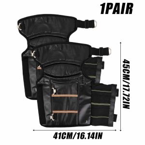 Reflective Motorcycle Knee Pads Adjustable Buckle Windproof Winter Warm Leg Cover Thermal Fleece Guard For E-Bike Cycling Rider