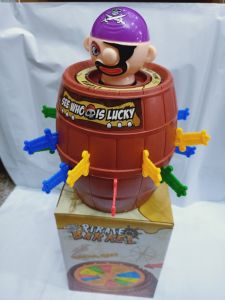 toynamus ถังโจรสลัด เกมส์ของเล่นถังโจรสลัด Big size ถังเสียบโจรสลัด โจรสลัดถังเสียบ ของเล่นยอดฮิตตลอดการ เล่นได้ทุกวัยนะคะ