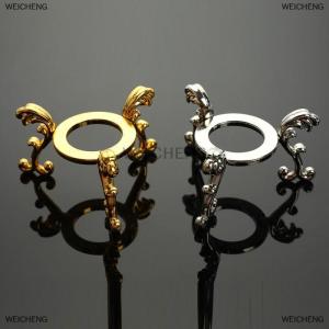 [COD] WEICHENG 1PC Metal Resin Ball Base Globe Stone Holder Sphere Pedestal Display