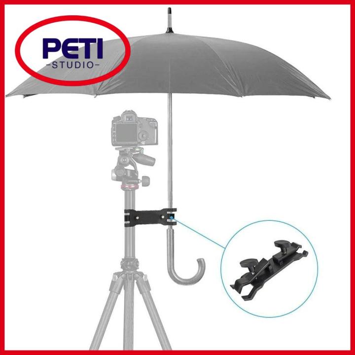Leofoto UC-01 Multipurpose Clamp For Umbrella - Tripod Mount Clamp, Keeps Camera Dry, CNC Aluminum - View #8