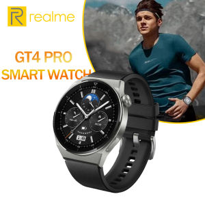 Realme Smart Watch GT4 Pro 2024 Couple Watch Primitive Waterproof Smart Watch Leisure Watch