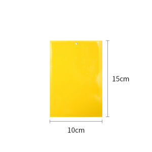 🔥20 cái 🔥Bẫy ruồi vàng hai mặt Miếng Dán Bẫy Côn Trùngkích cỡ15x20cm 20x25cm25x30cm Siêu dính Hiệu quả