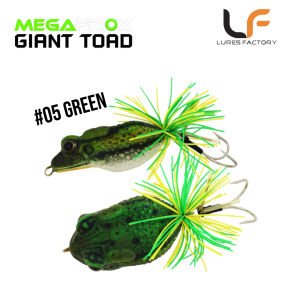 LURESFACTORY - MF GIANT TOAD 6cm 21.5g HARDBODY LURE TOPWATER