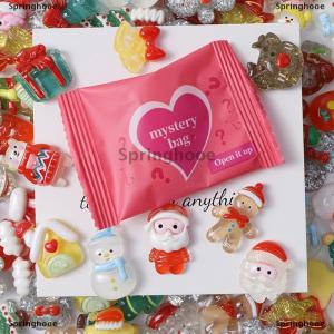 [COD] Springhooe 10pcs Surprise Blind Bags Luminous Animal Mushroom Figurines Miniature Mystery Bag For Potted Dollhouse Fairy Garden Decor