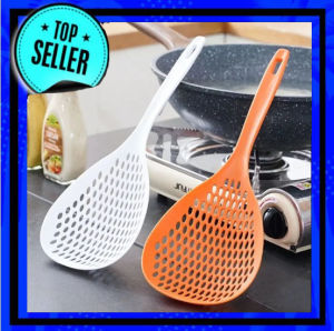 SENDOK SARINGAN JUMBO SERBAGUNA / SENDOK SPAGETTI MIE / SENDOK TIRIS DAPUR SENDOK / SARINGAN DAPUR - SPATULA