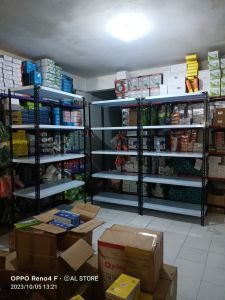 rak besi gudang dan toko T200xP100xL50 5 susun