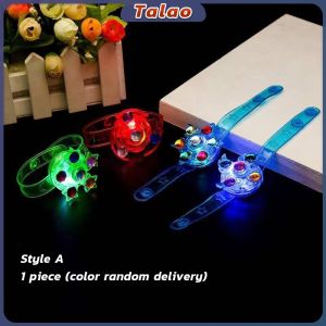 Talao Light Flash Bracelet Toys Rotating Gyro Watch Kids Gift